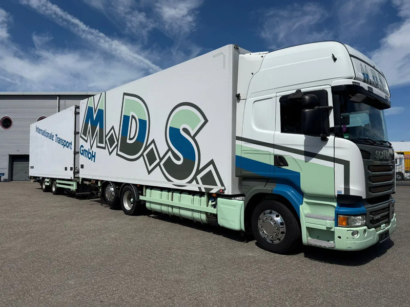 Scania R450 / RETARDER / ISOLATED GERMAN FLOWER COMBI / THROUGH-LOADING SYSTEM / SMART TACHO / 2XPLATFORM / LIFT+LENKACHSE / LWDS / EUR - Caminhão frigorífico: foto 2 Scania R450 / RETARDER / ISOLATED GERMAN FLOWER COMBI / THROUGH-LOADING SYSTEM / SMART TACHO / 2XPLATFORM / LIFT+LENKACHSE / LWDS / EUR - Caminhão frigorífico: foto 2