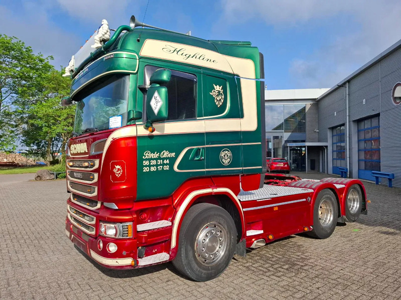 Scania R580 V8 / ONLY:478179KM / HYDRAULICS / LEATHER / AUTOMATIC / EURO-6 / 2016 - Tractor: foto 1 Scania R580 V8 / ONLY:478179KM / HYDRAULICS / LEATHER / AUTOMATIC / EURO-6 / 2016 - Tractor: foto 1
