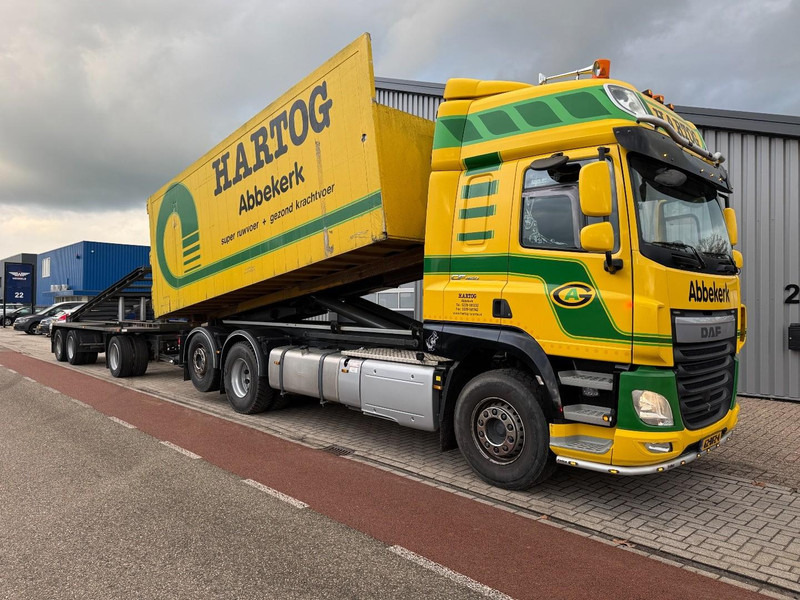 DAF CF85-460 6x2 VDL Hook system, LZV-Ontheffing, 300.000 Km!!! - Caminhão polibenne: foto 1 DAF CF85-460 6x2 VDL Hook system, LZV-Ontheffing, 300.000 Km!!! - Caminhão polibenne: foto 1