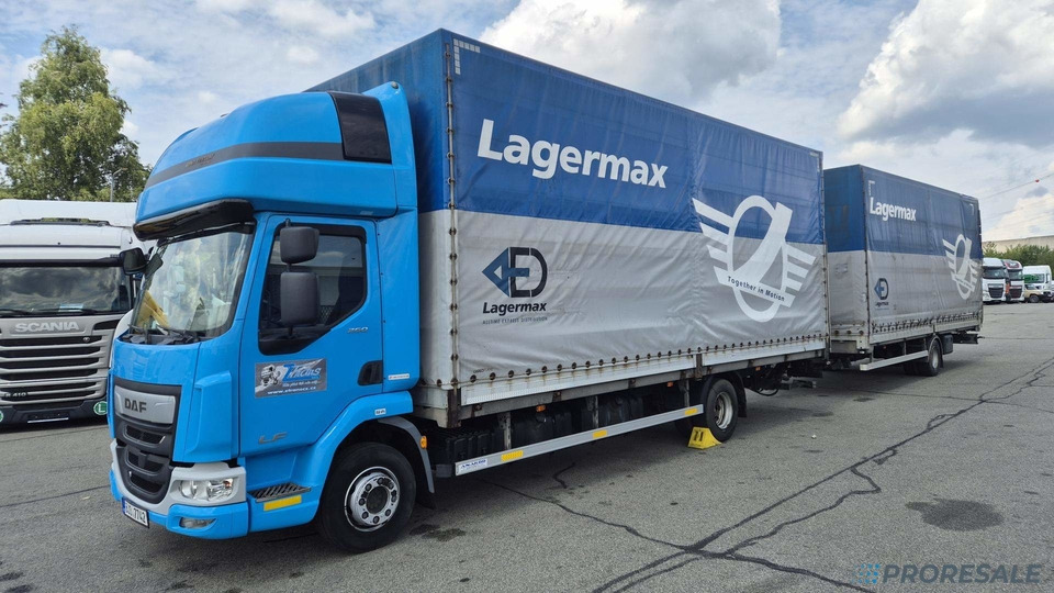 DAF LF 260 FA EURO 6 valník s plachtou - Caminhão com lona: foto 2 DAF LF 260 FA EURO 6 valník s plachtou - Caminhão com lona: foto 2