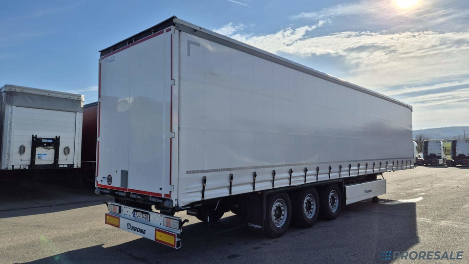 KRONE SD PROFI LINER + paletový koš 32 palet + 2 x zvedací náprava - Semi-reboque de lona: foto 3 KRONE SD PROFI LINER + paletový koš 32 palet + 2 x zvedací náprava - Semi-reboque de lona: foto 3