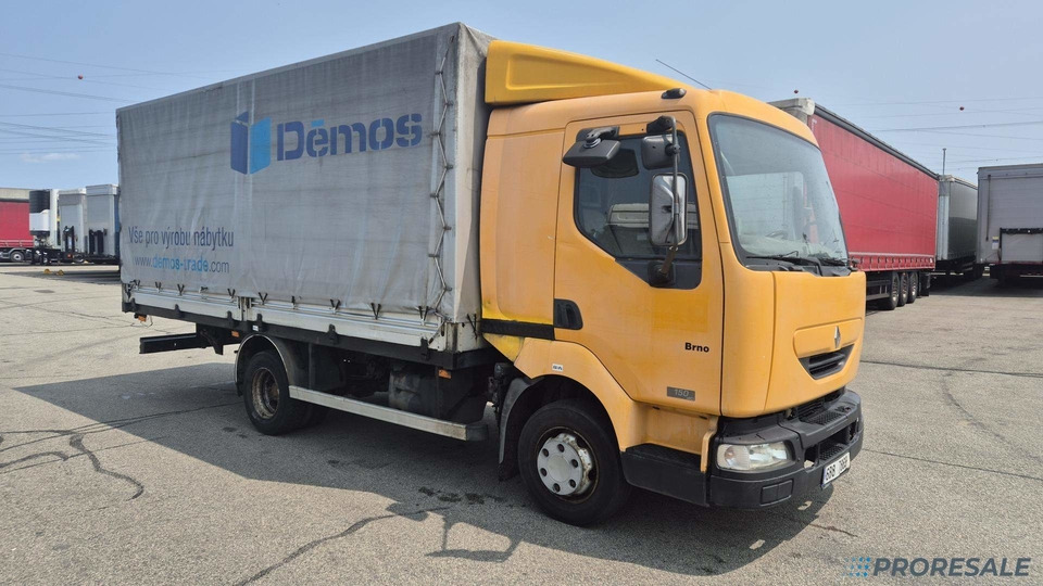 RENAULT MIDLUM 150.09/B EURO 3 - valník s plachtou - Caminhão com lona: foto 1 RENAULT MIDLUM 150.09/B EURO 3 - valník s plachtou - Caminhão com lona: foto 1