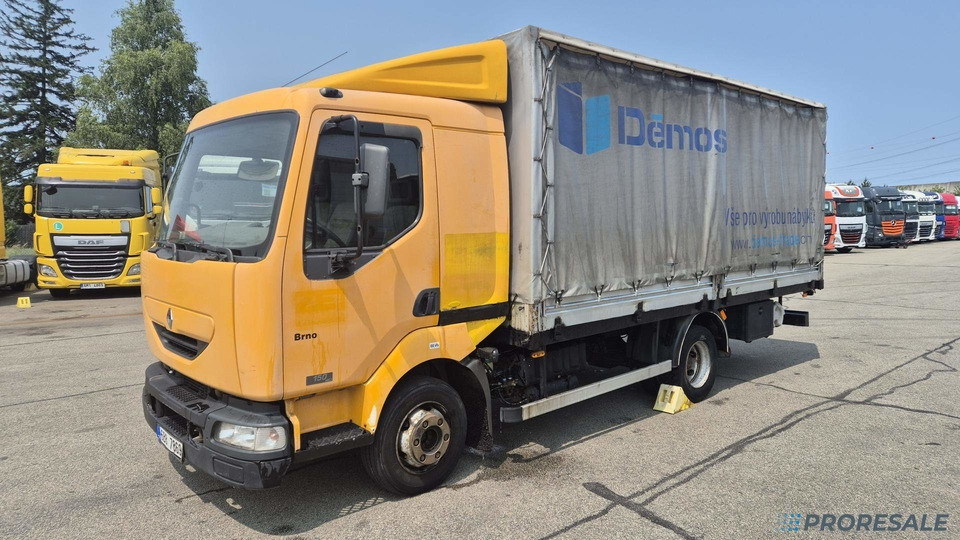 RENAULT MIDLUM 150.09/B EURO 3 - valník s plachtou - Caminhão com lona: foto 2 RENAULT MIDLUM 150.09/B EURO 3 - valník s plachtou - Caminhão com lona: foto 2