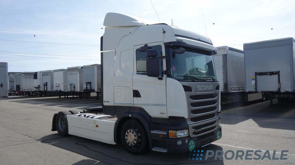 SCANIA R410 N320 LOW DECK HIGH LINE EURO 6 - Tractor: foto 1 SCANIA R410 N320 LOW DECK HIGH LINE EURO 6 - Tractor: foto 1