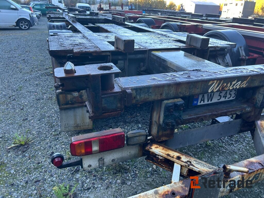 2010 Container henger KRONE SDC 27 - Semireboque transportador de contêineres/ Caixa móvel: foto 4 2010 Container henger KRONE SDC 27 - Semireboque transportador de contêineres/ Caixa móvel: foto 4