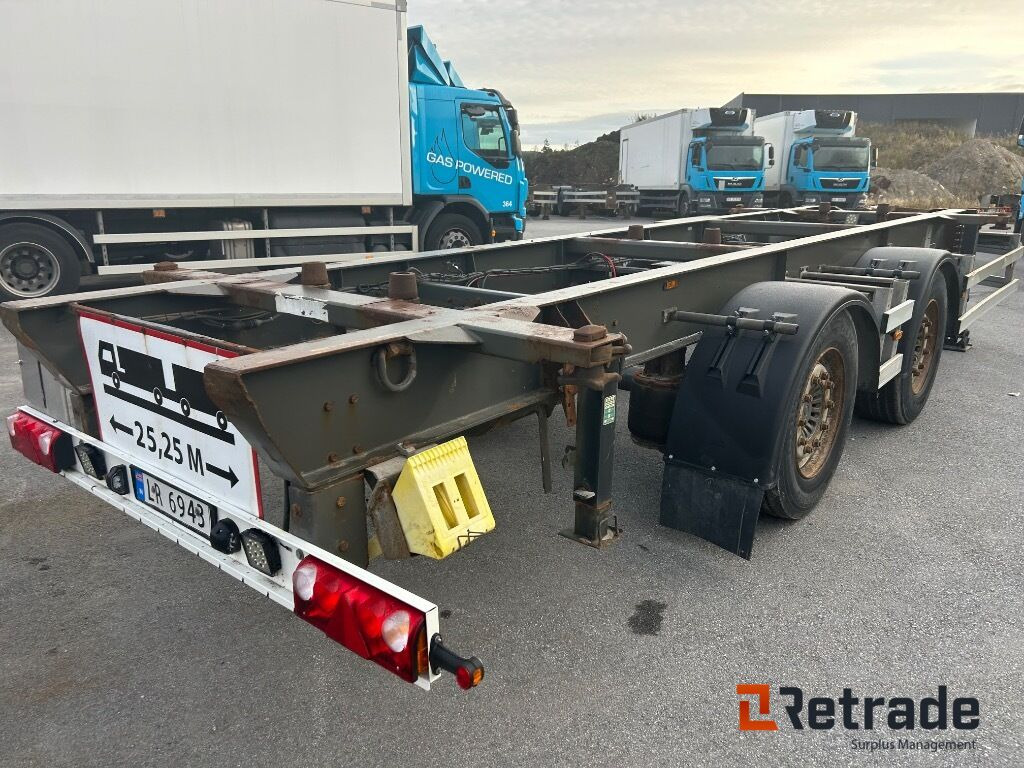 2014 Container henger F.A.G EU-Godkjent - Reboque transportador de contêineres/ Caixa móvel: foto 3 2014 Container henger F.A.G EU-Godkjent - Reboque transportador de contêineres/ Caixa móvel: foto 3