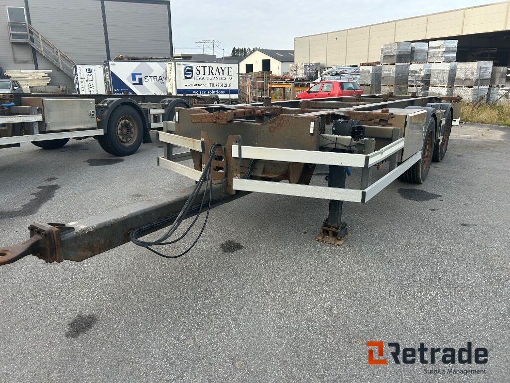 2014 Container henger F.A.G EU-Godkjent - Reboque transportador de contêineres/ Caixa móvel: foto 1 2014 Container henger F.A.G EU-Godkjent - Reboque transportador de contêineres/ Caixa móvel: foto 1