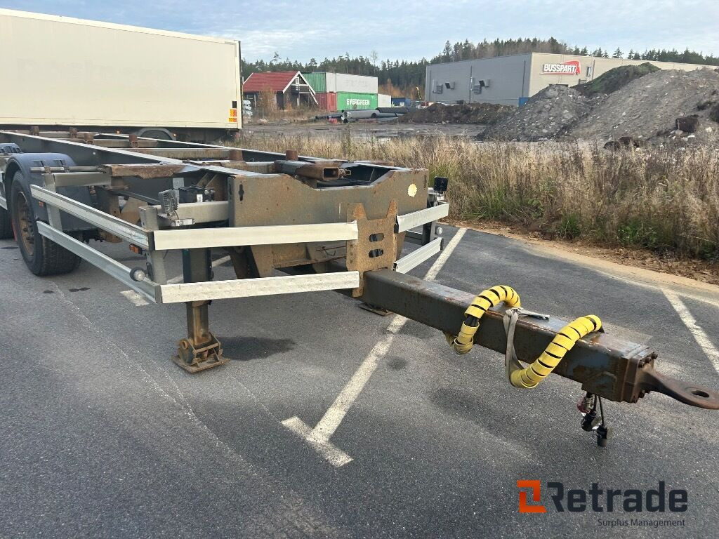 2014 Container henger F.A.G EU-Godkjent - Reboque transportador de contêineres/ Caixa móvel: foto 2 2014 Container henger F.A.G EU-Godkjent - Reboque transportador de contêineres/ Caixa móvel: foto 2