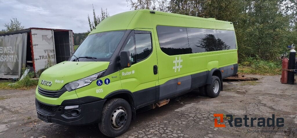 2017 Buss 16 seter IVECO DAILY Bensin + gass EU-Godkjent - Micro-ônibus, Furgão de passageiros: foto 1 2017 Buss 16 seter IVECO DAILY Bensin + gass EU-Godkjent - Micro-ônibus, Furgão de passageiros: foto 1