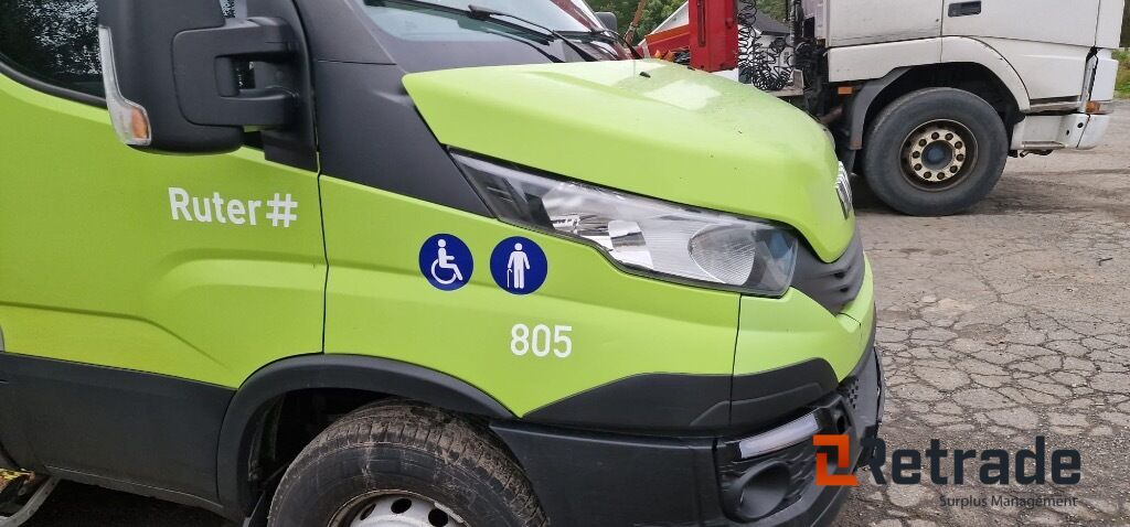 2017 Buss 16 seter IVECO DAILY Bensin + gass EU-Godkjent - Micro-ônibus, Furgão de passageiros: foto 4 2017 Buss 16 seter IVECO DAILY Bensin + gass EU-Godkjent - Micro-ônibus, Furgão de passageiros: foto 4