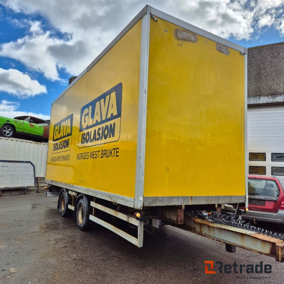 CONTAINERHENGER HFR MED SKAP - Reboque transportador de contêineres/ Caixa móvel, Carroçaria para furgões: foto 5 CONTAINERHENGER HFR MED SKAP - Reboque transportador de contêineres/ Caixa móvel, Carroçaria para furgões: foto 5