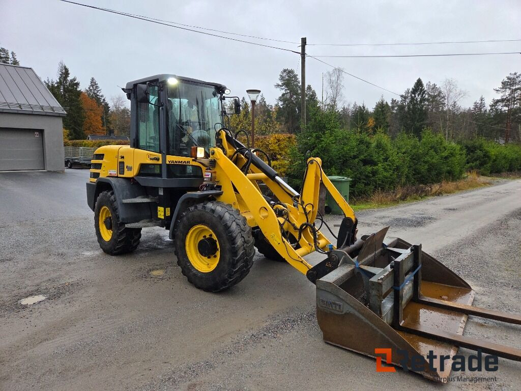 Hjullastare Yanmar V100 Med Vikplog och Sandskopa Panolinolja - Carregadeira de rodas: foto 2 Hjullastare Yanmar V100 Med Vikplog och Sandskopa Panolinolja - Carregadeira de rodas: foto 2
