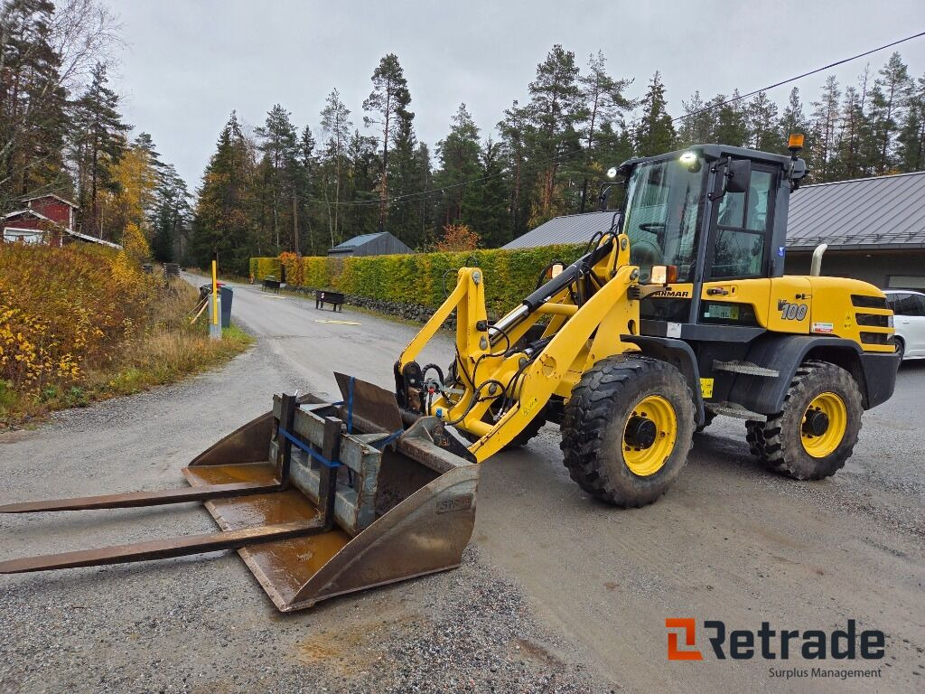 Hjullastare Yanmar V100 Med Vikplog och Sandskopa Panolinolja - Carregadeira de rodas: foto 1 Hjullastare Yanmar V100 Med Vikplog och Sandskopa Panolinolja - Carregadeira de rodas: foto 1