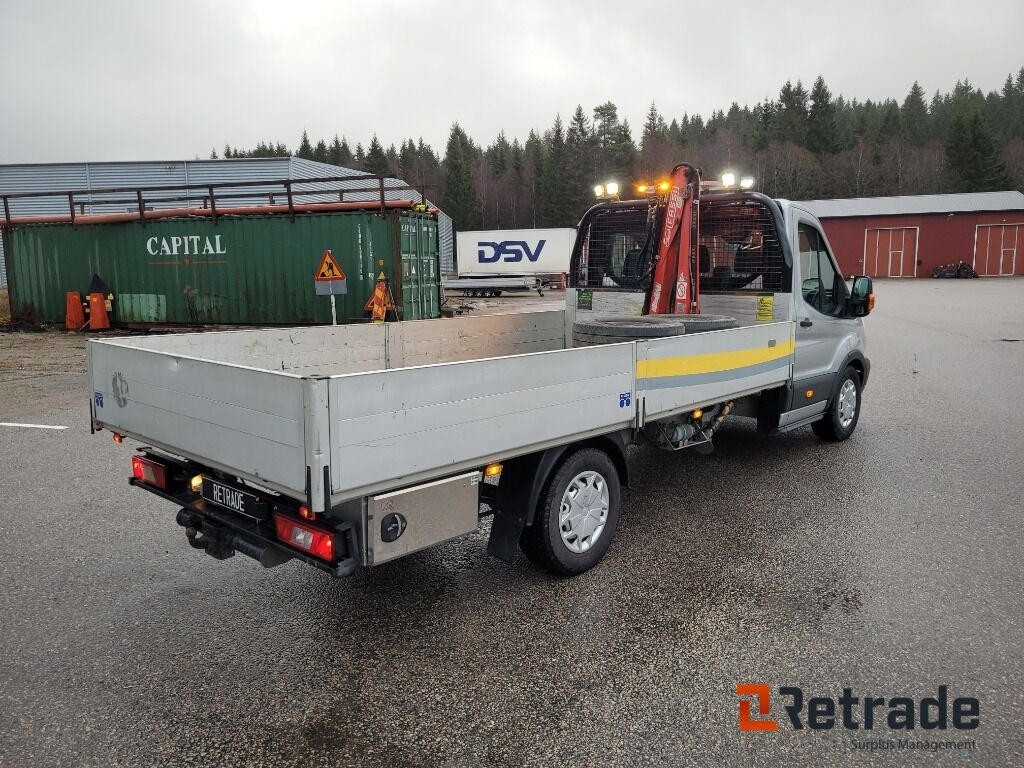 Lätt lastbil med flak och kran , Ford Transit 350 2.2 TDCi - Automóvel: foto 4 Lätt lastbil med flak och kran , Ford Transit 350 2.2 TDCi - Automóvel: foto 4