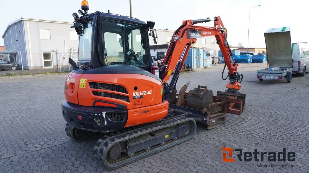 Minigrävare Kubota KX 042-4A Grävsystem - Mini escavadeira: foto 4 Minigrävare Kubota KX 042-4A Grävsystem - Mini escavadeira: foto 4