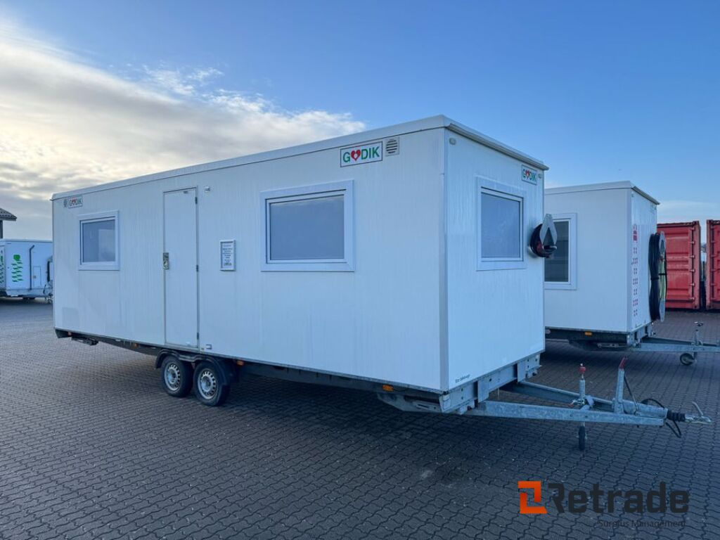 Scanvogn Kontor/billetvogn m. 2 rum (A0025173) - Casa contentor, Reboque: foto 3 Scanvogn Kontor/billetvogn m. 2 rum (A0025173) - Casa contentor, Reboque: foto 3