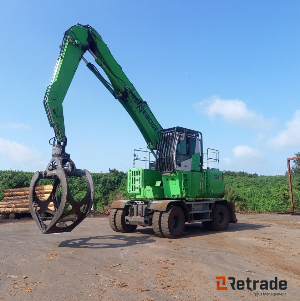 Sennebogen 735 E Hjullæsser. - Manipulador de material: foto 1 Sennebogen 735 E Hjullæsser. - Manipulador de material: foto 1