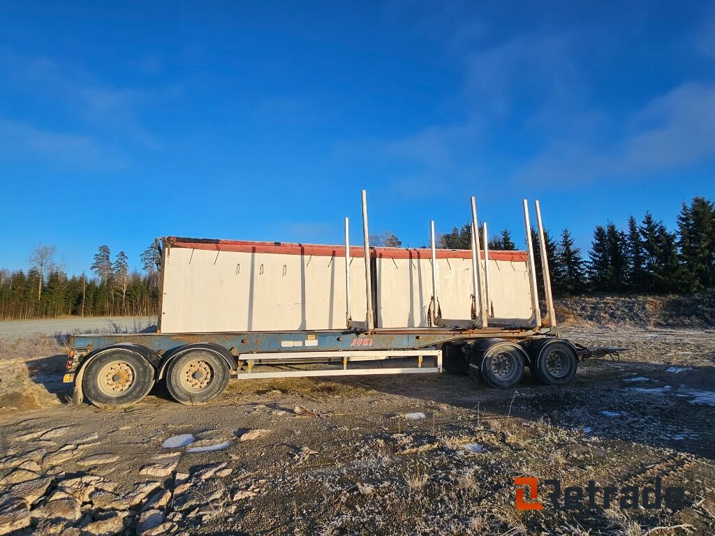 Timmervagn JYKI V42-T0 - Reboque transporte de madeira: foto 3 Timmervagn JYKI V42-T0 - Reboque transporte de madeira: foto 3