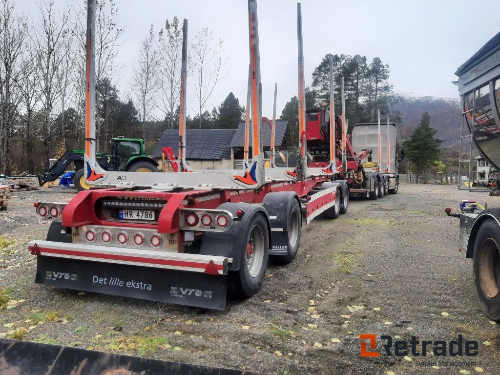 Tømmerhenger HØGLUND - Reboque transporte de madeira: foto 2 Tømmerhenger HØGLUND - Reboque transporte de madeira: foto 2