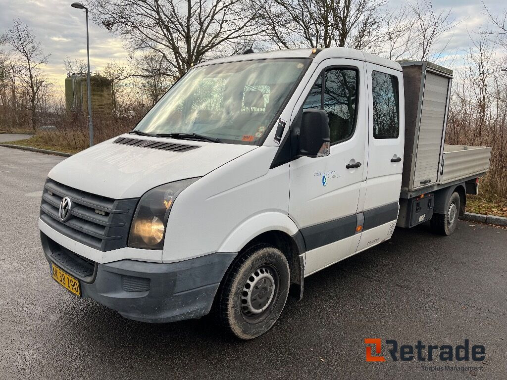 VOLKSWAGEN CRAFTER DOBBELTKABINE med ladkran. - Automóvel: foto 1 VOLKSWAGEN CRAFTER DOBBELTKABINE med ladkran. - Automóvel: foto 1