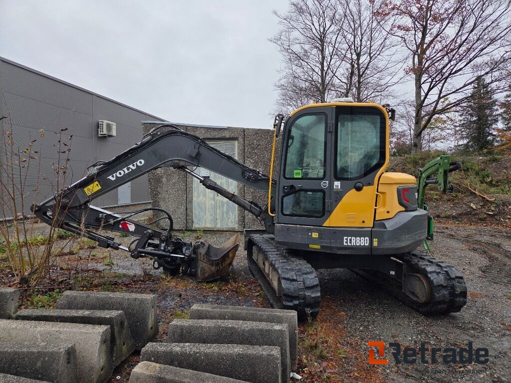 VOLVO ECR 88 2016 MOD ROTORTILT 3 BUCKET 2268 HOURS - Escavadora de rastos: foto 1 VOLVO ECR 88 2016 MOD ROTORTILT 3 BUCKET 2268 HOURS - Escavadora de rastos: foto 1