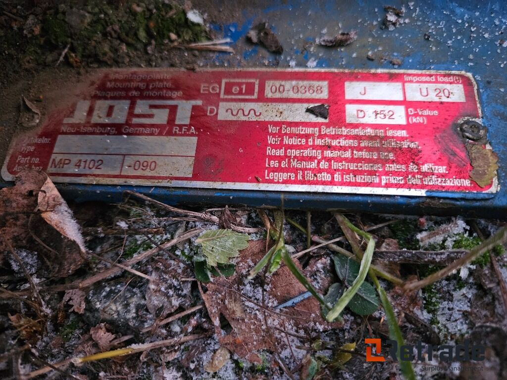 Vändskiva Jost - Quinta-roda de Caminhão: foto 5 Vändskiva Jost - Quinta-roda de Caminhão: foto 5