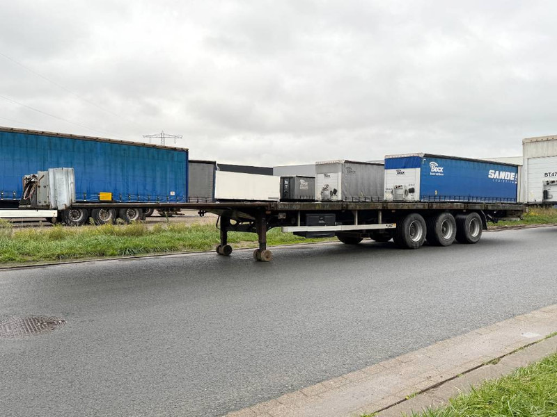 LAG O-3-39 01 - Dutch Trailer / 3 Axles / flatbed - Semi-reboque plataforma/ Caixa aberta: foto 1 LAG O-3-39 01 - Dutch Trailer / 3 Axles / flatbed - Semi-reboque plataforma/ Caixa aberta: foto 1