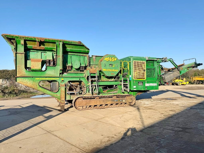 MCCLOSKEY J45 - JAW CRUSHER / CE Certified - Britadeira móvel: foto 1 MCCLOSKEY J45 - JAW CRUSHER / CE Certified - Britadeira móvel: foto 1