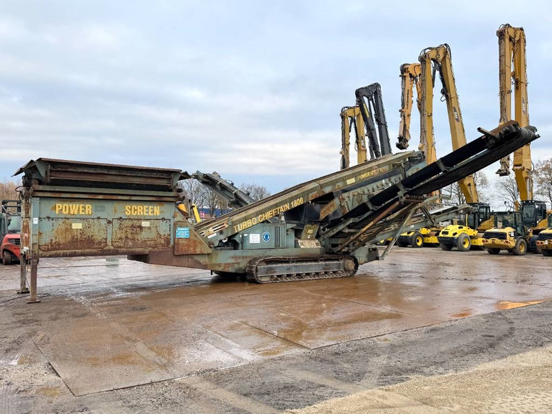 Powerscreen Chieftain 1800 - German Machine / Good Condition! - Peneira vibratória: foto 2 Powerscreen Chieftain 1800 - German Machine / Good Condition! - Peneira vibratória: foto 2