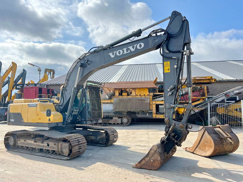 Escavadora de rastos Volvo EC160DL - 7.255 hours - 2 buckets: foto 6