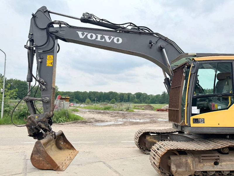 Escavadora de rastos Volvo EC160DL - 7.255 hours - 2 buckets: foto 9