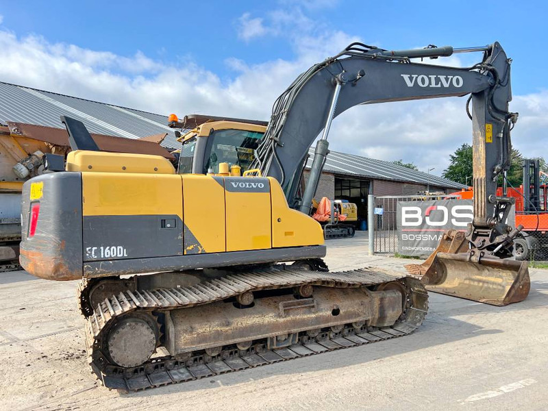 Escavadora de rastos Volvo EC160DL - 7.255 hours - 2 buckets: foto 5