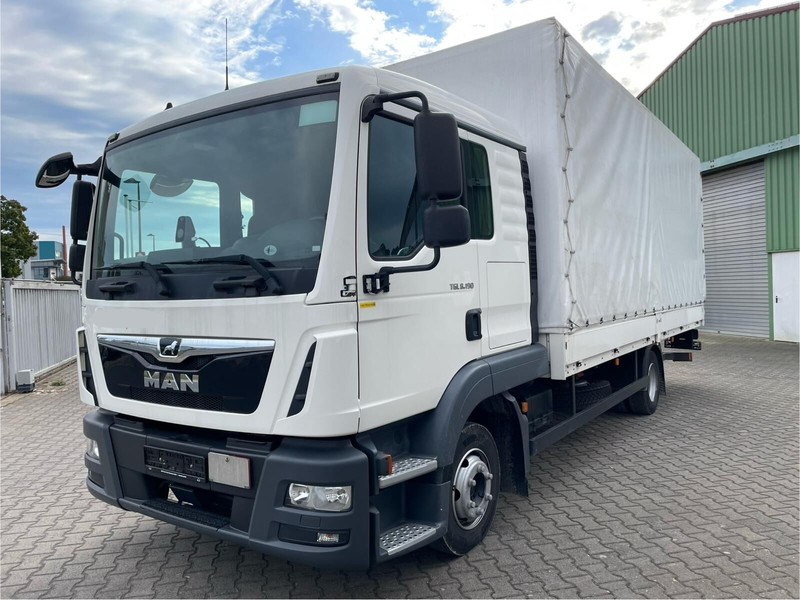MAN TGL 8.190 L Bett Klima LBW TÜV NEU - Caminhão com lona: foto 1 MAN TGL 8.190 L Bett Klima LBW TÜV NEU - Caminhão com lona: foto 1