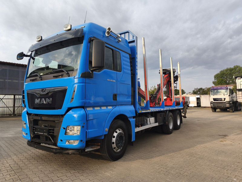 MAN TGX 26.500 Holz-LKW Euro6 6x4 Holztransporter m Palfinger (16) - Caminhão florestal, Caminhão grua: foto 1 MAN TGX 26.500 Holz-LKW Euro6 6x4 Holztransporter m Palfinger (16) - Caminhão florestal, Caminhão grua: foto 1
