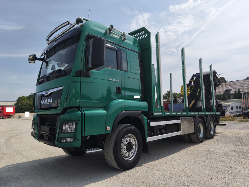 MAN TGX 33.500 Holz LKW Euro6 6x4 (9) - Caminhão florestal, Caminhão grua: foto 1 MAN TGX 33.500 Holz LKW Euro6 6x4 (9) - Caminhão florestal, Caminhão grua: foto 1