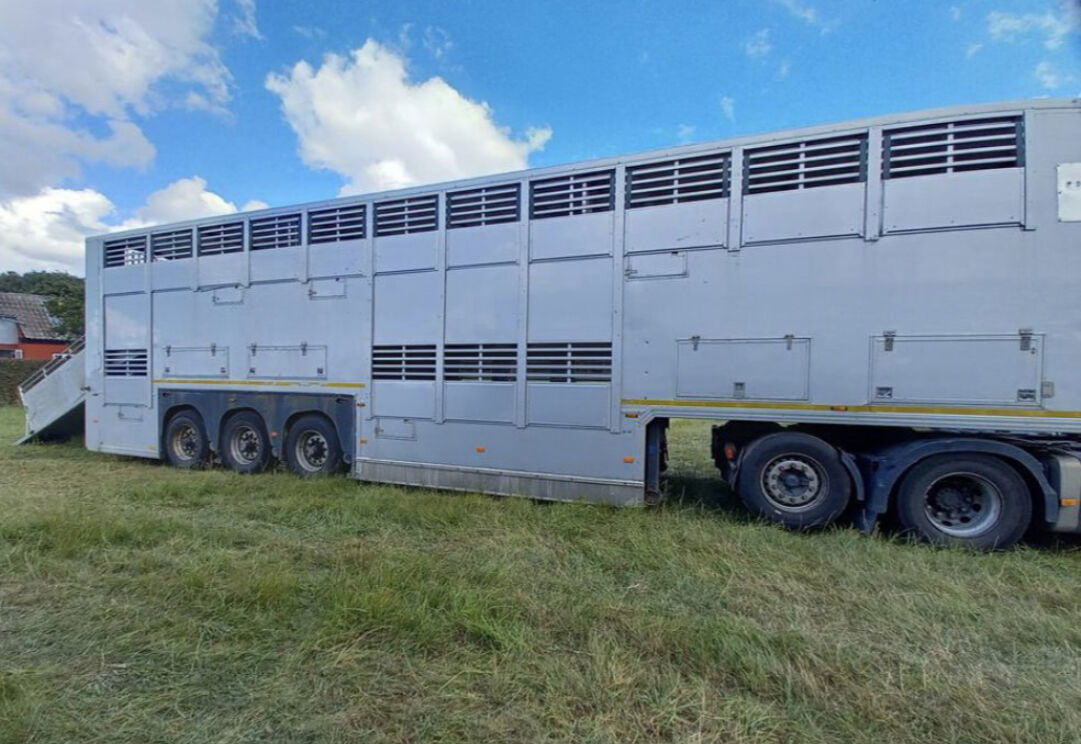 Gray and Adams Gadd3 / Works Great / Hydraulic / 2 Levels - Semireboque transporte de gado: foto 2 Gray and Adams Gadd3 / Works Great / Hydraulic / 2 Levels - Semireboque transporte de gado: foto 2