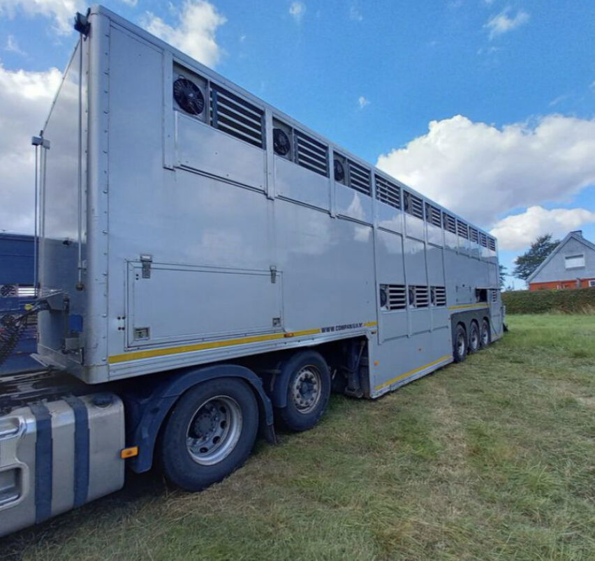 Gray and Adams Gadd3 / Works Great / Hydraulic / 2 Levels - Semireboque transporte de gado: foto 5 Gray and Adams Gadd3 / Works Great / Hydraulic / 2 Levels - Semireboque transporte de gado: foto 5