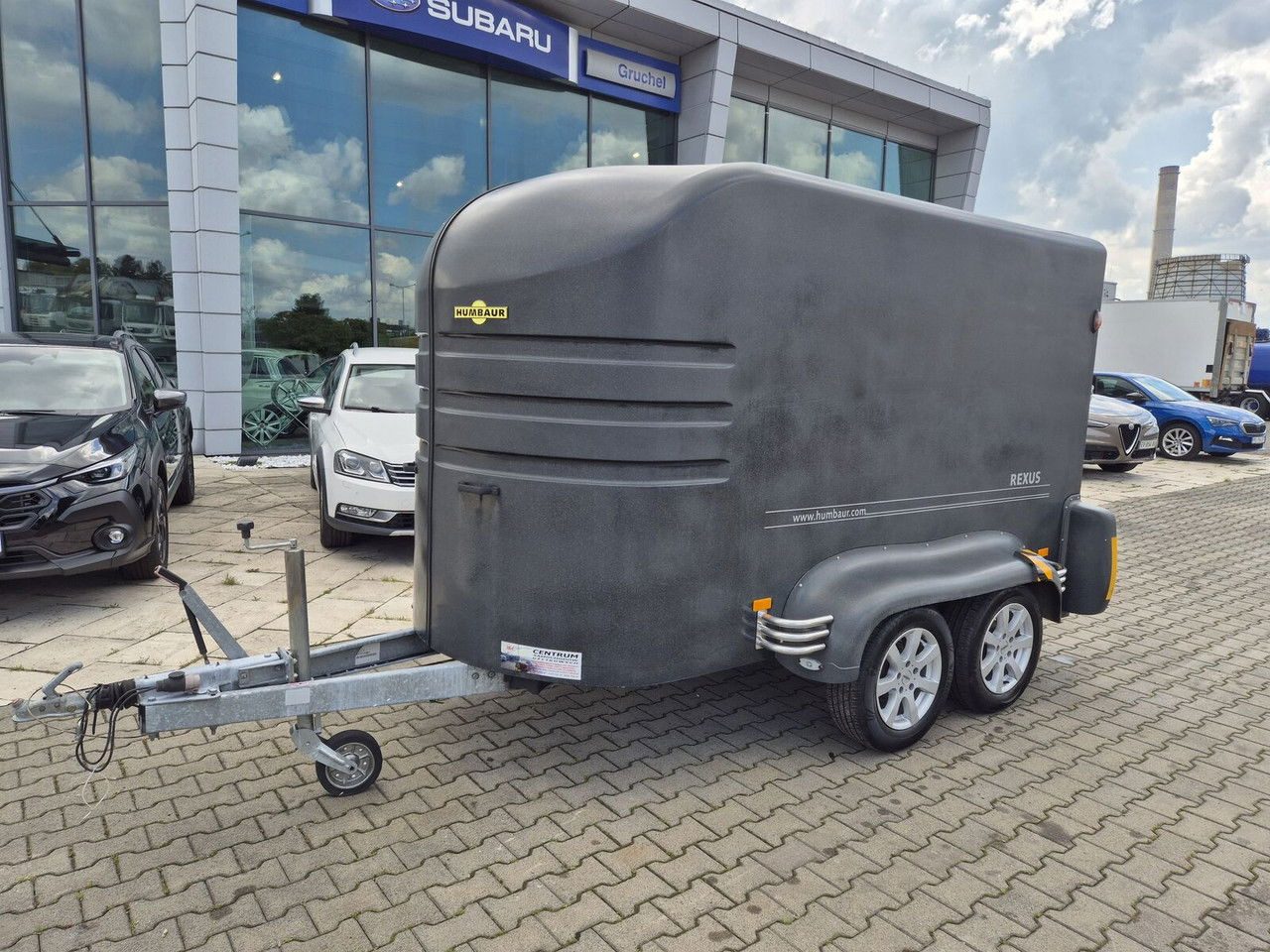 Reboque para cavalos Humbaur Rexus 2000 / FOR Transporting 2 Horses, Ponies ANDBreedin: foto 10