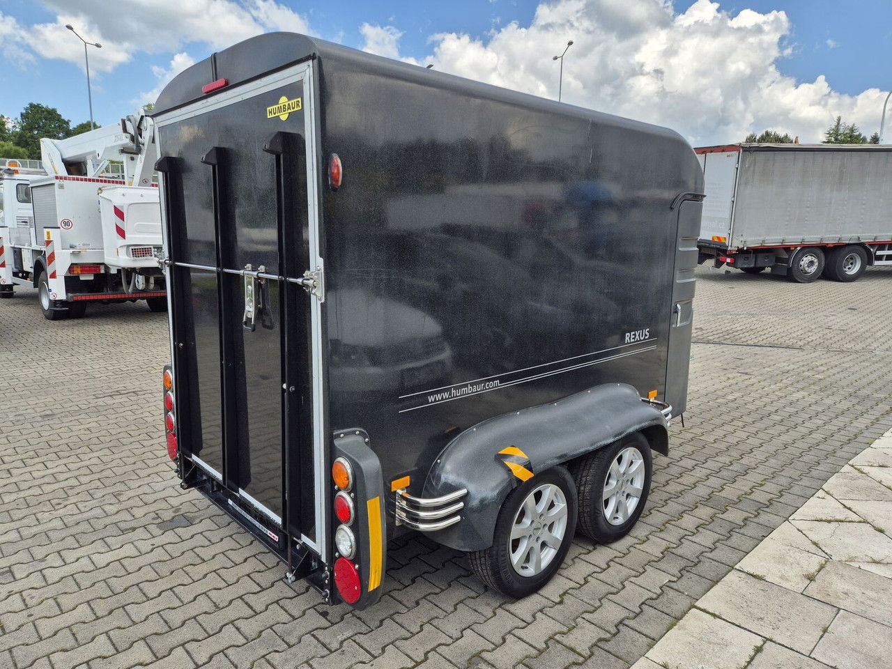 Reboque para cavalos Humbaur Rexus 2000 / FOR Transporting 2 Horses, Ponies ANDBreedin: foto 6
