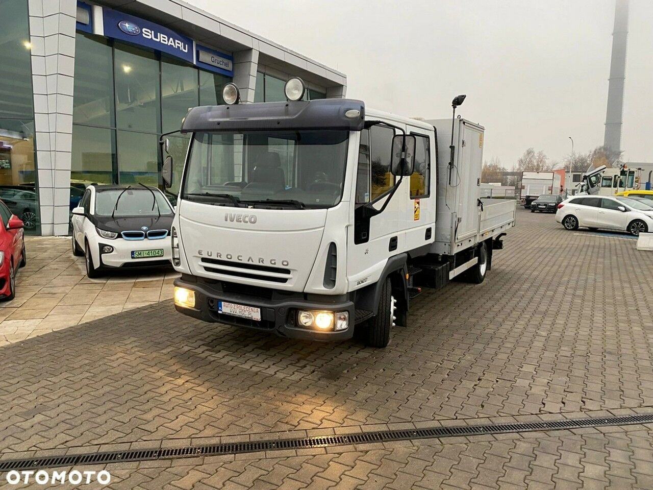 Iveco Eurocargo ML80E17 / HDS HMF / 1 Owner / Doka - Camião de caixa aberta/ Plataforma, Caminhão grua: foto 5 Iveco Eurocargo ML80E17 / HDS HMF / 1 Owner / Doka - Camião de caixa aberta/ Plataforma, Caminhão grua: foto 5