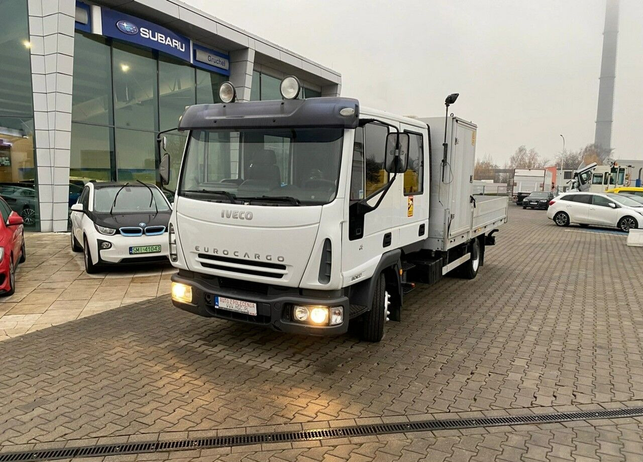 Iveco Eurocargo ML80E17 - Camião de caixa aberta/ Plataforma, Caminhão grua: foto 3 Iveco Eurocargo ML80E17 - Camião de caixa aberta/ Plataforma, Caminhão grua: foto 3