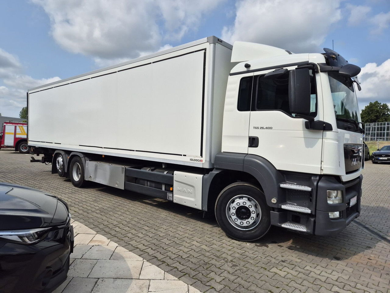 MAN TGS 26.400 Long Container 24 Europalet/Cheapest in the whole E - Caminhão frigorífico: foto 1 MAN TGS 26.400 Long Container 24 Europalet/Cheapest in the whole E - Caminhão frigorífico: foto 1