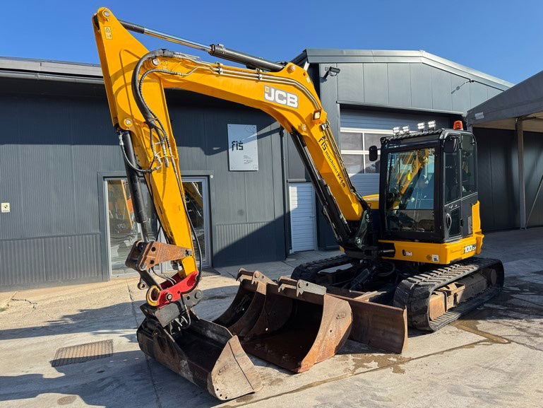 JCB 100C-1 - 3X Buckets - 2018 Year - 4300 Hours - Mini escavadeira: foto 1 JCB 100C-1 - 3X Buckets - 2018 Year - 4300 Hours - Mini escavadeira: foto 1
