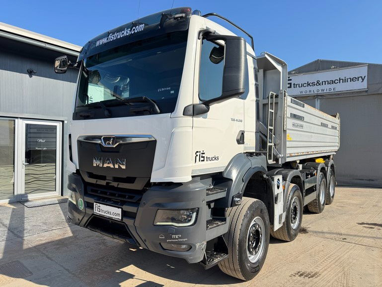 MAN TGS 41.510 8x4 Meiller bordmatic tipper - retarder - Euro 6 - Caminhão basculante: foto 1 MAN TGS 41.510 8x4 Meiller bordmatic tipper - retarder - Euro 6 - Caminhão basculante: foto 1
