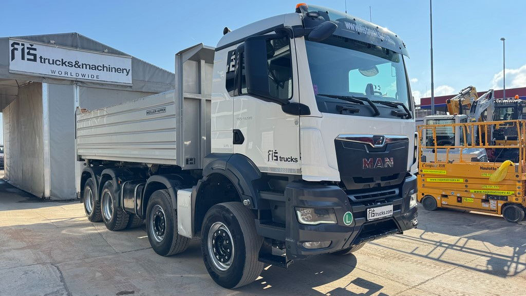 MAN TGS 41.510 8x4 Meiller bordmatic tipper - retarder - Euro 6 - Caminhão basculante: foto 3 MAN TGS 41.510 8x4 Meiller bordmatic tipper - retarder - Euro 6 - Caminhão basculante: foto 3