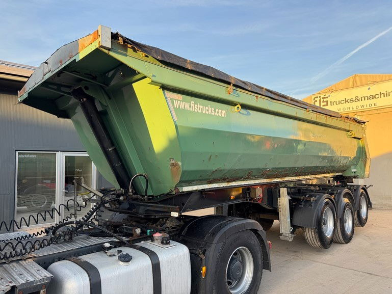 Meiller Kisa 3 - 3-Axle Tipper Trailer - hydr. back - Semireboque basculante: foto 1 Meiller Kisa 3 - 3-Axle Tipper Trailer - hydr. back - Semireboque basculante: foto 1