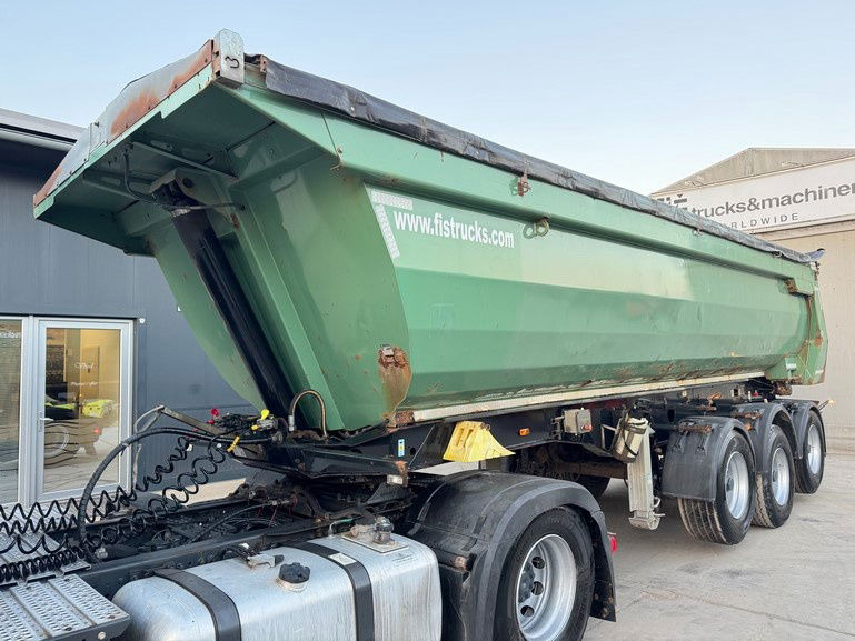 Meiller Kisa 3 - 3-Axle Tipper Trailer - hydr. back side - Semireboque basculante: foto 1 Meiller Kisa 3 - 3-Axle Tipper Trailer - hydr. back side - Semireboque basculante: foto 1