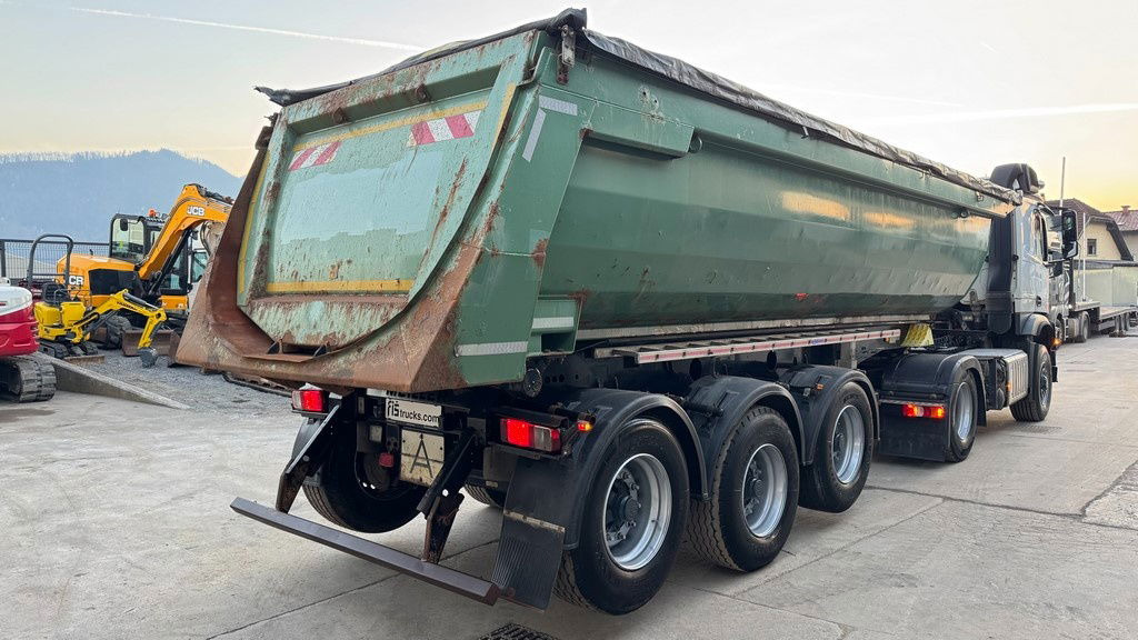 Meiller Kisa 3 - 3-Axle Tipper Trailer - hydr. back side - Semireboque basculante: foto 4 Meiller Kisa 3 - 3-Axle Tipper Trailer - hydr. back side - Semireboque basculante: foto 4