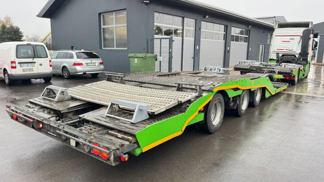 Locação de  Mercedes-Benz Actros 1846 4x2 LKW transporter + Boerner trailer Mercedes-Benz Actros 1846 4x2 LKW transporter + Boerner trailer: foto 7