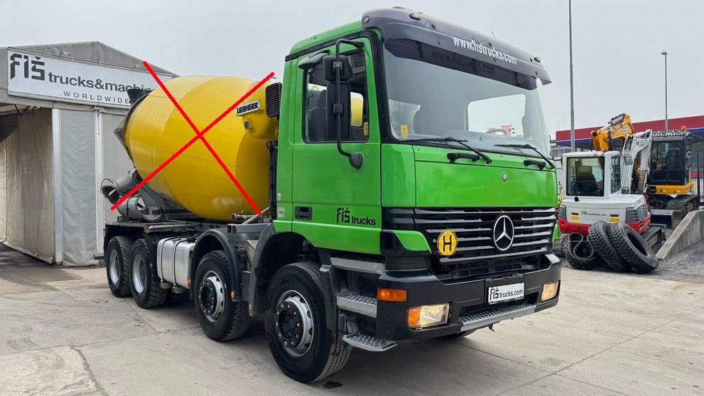 Mercedes-Benz Actros 4143 8x4 chassis - big axle - Caminhão chassi: foto 3 Mercedes-Benz Actros 4143 8x4 chassis - big axle - Caminhão chassi: foto 3